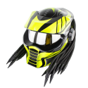 Hunter Black Flip Up Custom Laser Light Antifogging Lens Full Face Helmets Cool Casco Moto Motorcycle Helmet