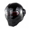 Iron Man Helmet Flip Up Motorcycle Helmet Robot Style Motor Bike Casco Monster Casque DOT Approval