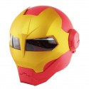 Iron Man Helmet Flip Up Motorcycle Helmet Robot Style Motor Bike Casco Monster Casque DOT Approval
