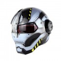SM515 Helmet Flip Up Motorcycle Helmet Robot Style Motor Bike Casco Monster Casque DOT Approval