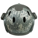 CS Army Tactical Helmet With Mask Motorcycle Hunting Riding Outdoor