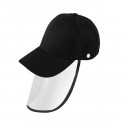 2 in 1 Baseball Cap Protective Mask Cover Outdoor Anti-spitting Splash-Proof Hat