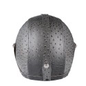 Retro Chopper Motocross Motorcycle PU Leather Half Face Helmet