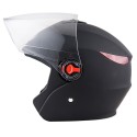 Universal 56-62cm Motorcycle All Season Half Helmet Anti-fog Visor Rainproof Breathable