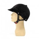 Black Equestrian Knight Helmet Velvet Casque Hat Men Women For Riding Electric Scooter Motorcycle