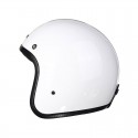 Black/White ABS Motorcycle Vintage Helmet Open Face