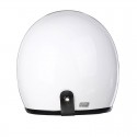 Black/White ABS Motorcycle Vintage Helmet Open Face