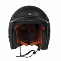 Black/White ABS Motorcycle Vintage Helmet Open Face