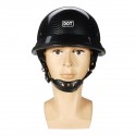 DOT German Motorcycle Carbon Fiber Half Face Helmet Chopper Cruiser Biker M/L/XL