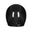 ECE Upgraded 3/4 Face Helmet A500 Retro Vintage Leather Carbon fiber Motorcycle Motorbike Scooter Crash Visor