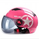 Head Protector Bike Motorcycle Scooter Helmet Fashion Anti-UV Half Face Hat Baseball Cap
