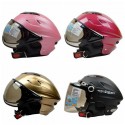 Motor Bike Riding Driving Protective Half Face Helmet ZEUS 125B