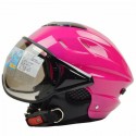 Motor Bike Riding Driving Protective Half Face Helmet ZEUS 125B