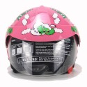 Motorcycle Children Helmet ABS Open Face Protective Warm Cycling Motocross