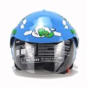 Motorcycle Children Helmet ABS Open Face Protective Warm Cycling Motocross