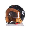 Motorcycle ECE Safety Half Face Helmet Air Force For B-110