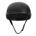 Motorcycle Helmet Vintage Half Face Cap Matte Black