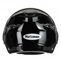 316 Motorcycle Half Face Helmet Electric Scooter Bicycle Helmet With Visor Lens