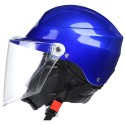 Motorcycle Half Helmet Safety Unisex Sunshade Sun Protection Electric Scooter Headpiece
