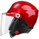 Motorcycle Half Helmet Safety Unisex Sunshade Sun Protection Electric Scooter Headpiece