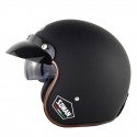 Retro Half Face Helmet Safety Motorcycle Scooter Vintage Motorcycles Helmett Riding For Men And Women With Free Goggles