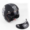 SM521 Electric Vehicle Motorcycle Helmet Men Women Retro Helmet Four Seasons Universal Half Helmet