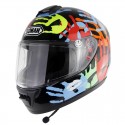 SM962 DOT Motorcycle Helmet Full Face Motocross With bluetooth Headset