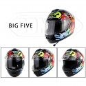 SM962 DOT Motorcycle Helmet Full Face Motocross With bluetooth Headset