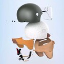 Smart4u Motorcycle Helmets Half Helmet Scooter Motor Crash Helmet Comfortable Hard Hat Bicycle Helmet Unisex Helmet