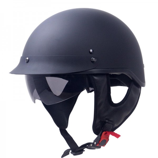 Zombies Racing ZR-205V Motorcycle Helmet DOT Certified Cruiser Half Face