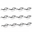 12PCS Clear Isolation Goggles Multifunctional Eye Mask Protection Glasses Dust-proof Anti-fog Wind-proof Sand