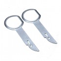 2x Radio Stereo Release Removal Tool Key for VW Audi Mercedes Porsche