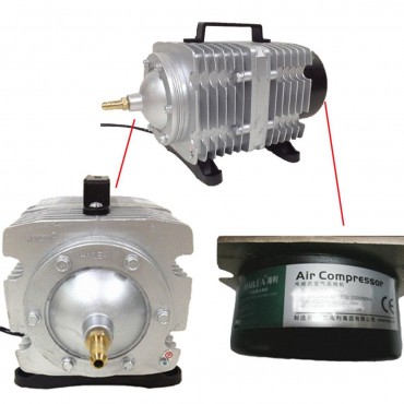 70L/min 35W/45W Electromagnetic Aquarium Air Pump Fish Pond Compressor 220V