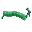 7.5M/15M/30M Retractable Coil Garden Hose Pipe Green