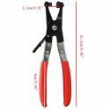 Automobile Removal Tool Flat Band Ring Type Hose Clamp Pliers Mechanics Engineer