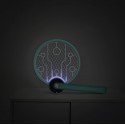 Foldable Hand-held Electric Anti-mosquito Swatter Household Car Mosquito Swatter USB Chargeable
