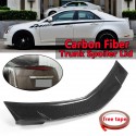 Real Car Carbon Fiber Trunk Lip Spoiler Wing For Cadillac CTS SEDAN 2008-2013
