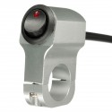 12V 10A Motorcycle Handbar Grip Light Switch On/Off Aluminum Alloy with Indicator