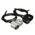 12V 10A Motorcycle Handbar Grip Light Switch On/Off Aluminum Alloy with Indicator