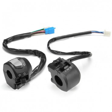 12V 22mm 7/8inch Electric Start Switch For Motorcycle Horn Turn Signal Hazard Beam