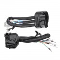 12V Motorcycle 7/8inch Handlebar Horn Turn Signal Headlight Electrical Start Switch Double Throttle