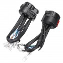 12V Motorcycle 7/8inch Handlebar Horn Turn Signal Headlight Electrical Start Switch Double Throttle