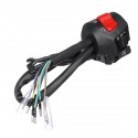 12V Motorcycle 7/8inch Handlebar Horn Turn Signal Headlight Electrical Start Switch Double Throttle