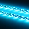 2pcs 4ft Lighted LED Whip Light 20 Color RGB Flagpole Strip Lamp With Flag & Remote For Jeep ATV UTV