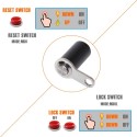 MK6 Motorcycle Reset Momentary Switch ON-OFF Handlebar Adjustable Mount Waterproof Switches Button 12V Headlight