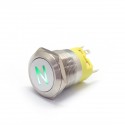 Universal 22mm LED Momentary Latching Metal Switchs Horn Push Button Car Boat