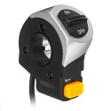 Motorcycle Ebike Electric Scooter Handle Switch With Light ON-OFF Button Horn Button