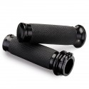 1 Inch 25mm Handle Bar Handlebar Hand Grip For Harley Davidson Touring Sportster XL883 XL1200 Motorcycle Black