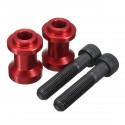 10mm Aluminum CNC Swing Arm Spools Bobbins Slider For Kawasaki ZX6R Yamaha FZR400