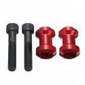 10mm Aluminum CNC Swing Arm Spools Bobbins Slider For Kawasaki ZX6R Yamaha FZR400